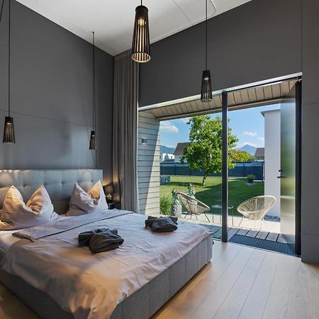 KODA LOFT EXTENDED - Urlaub im Tiny House Bodensee Lauterach Exterior foto