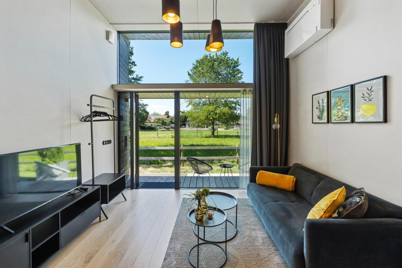 KODA LOFT EXTENDED - Urlaub im Tiny House Bodensee Lauterach Exterior foto