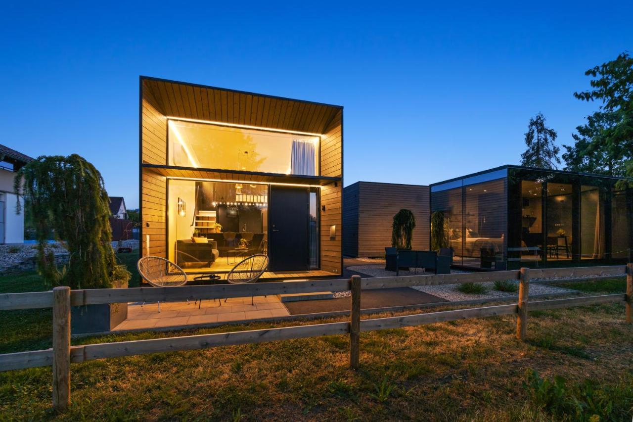 KODA LOFT EXTENDED - Urlaub im Tiny House Bodensee Lauterach Exterior foto
